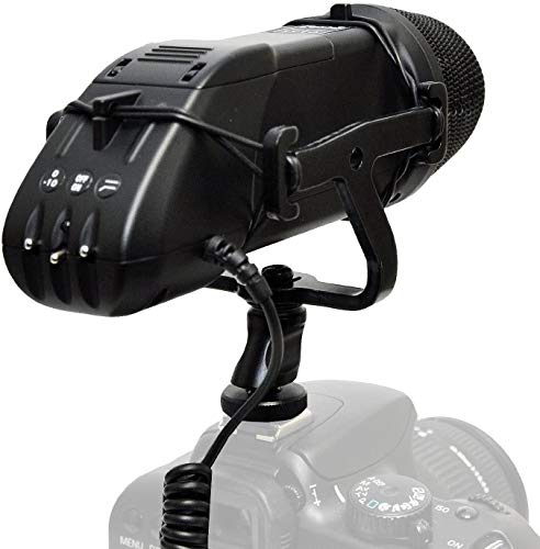Professional Microphone for Canon EOS 7D (Stereo/NRS) with Dead Cat Wind Muff for High End Systems (DSLR and Video)