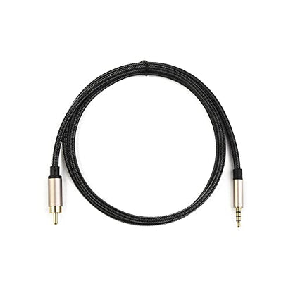 BagLEv Digital Coaxial Audio Video Cable Stereo SPDIF RCA to 3.5mm Jac k Male for HDTV (1M) - size: 1M