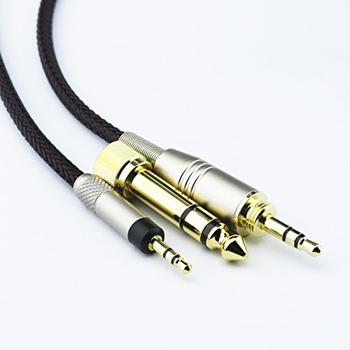 NewFantasia Replacement Audio Upgrade Cable Compatible with Bose QuietComfort 25, QuietComfort 35, QC25, QC35 II, QC35 Headphones 1.5meters/4.9feet - size: 4.9 feet