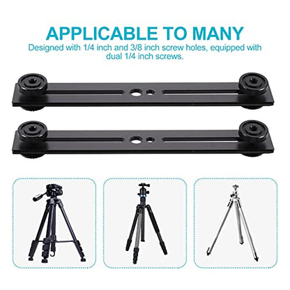 Totority 2pcs Microphone Adjustable Stand Boom Arm Low Profile Gaming Mic Stand Extension Rod