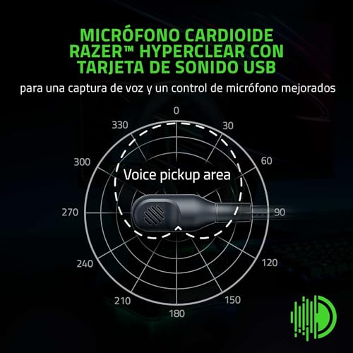 Razer BlackShark V2 Gaming Headset: THX 7.1 Spatial Surround Sound - 50mm Drivers - Detachable Mic - for PC, PS4, PS5, Switch, Xbox One, Xbox Series X|S - 3.5mm Audio Jack & USB DAC - Black