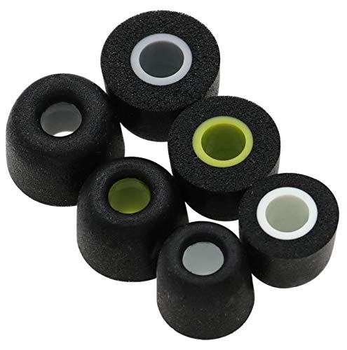 Jaybird X4 X3 X2 이어폰용 폼 이어 팁 교체품, S/M/L 사이즈 3쌍 부드러운 소음 차단 메모리 폼 팁 - size: s/m/l