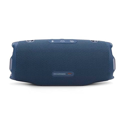 JBL Charge 6 Portable Bluetooth Speaker, Waterproof, Drop-Proof - Blue | Long Battery Life Up To 28 Hours, Quick Charging, Built-In Powerbank, Weatherproof For Outdoor, Poolside, And Shower Use - color: Blue