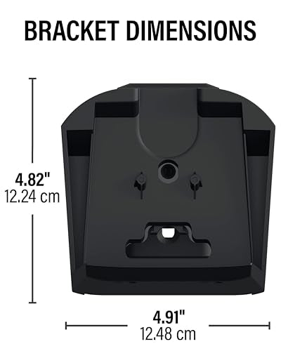 Adjustable Speaker Wall Mount Designed for The Sonos Era 300™ (Pair) - color: Black