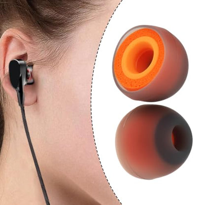 SING F LTD 3 Pairs Memory Foam Ear Tips Replacement S&M&L Fit for Most in Ear Earphones