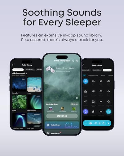 Soundcore Sleep A30 Special by Anker, Sleep Earbuds - color: Mist Lilac