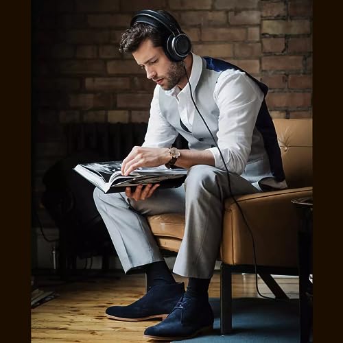 Philips Fidelio X2HR Over The Ear Open Back Wired Headphone 50mm Drivers- Black Professional Studio Monitor Headphones with Detachable Cable