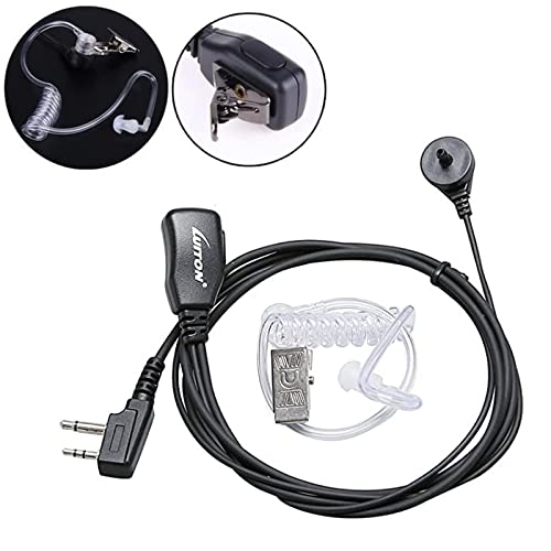 Midland Security Headsets with Mic - Compatible with Midland GXT1000VP4 LXT600VP3 GXT1050VP4 GXT1000XB LXT500VP3 etc (6 Pack) - color: 6 pack