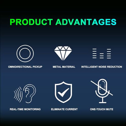 G-MARK MK6 RGB USB Condenser Microphone, Gaming Microphone for Podcasts, Streaming, Broadcasting, Condenser Mic with Cardioid, Omnidirectional, Compatible with PS4/5/PC