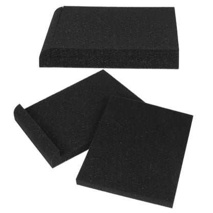 Abaodam 2Pcs High Density Speaker Isolation Pads Durable Cushions for Soundproofing and Stability for Studio Monitors and Audio Equipment