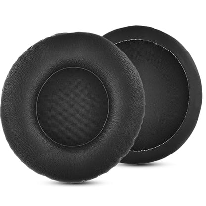 Replacement Ear Pads, Compatible with Pioneer HDJ-X5 HDJ-X7 HDJ-X10 Headphones. Soft Protein Leather and high-Density Memory Foam, one Pair of Headphone Replacement Ear Pads (Black)