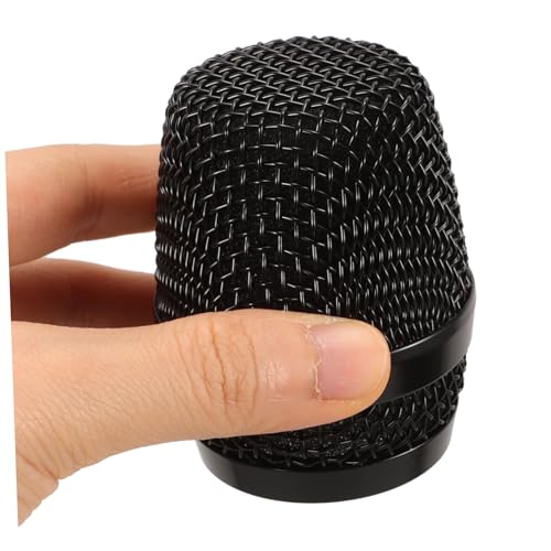 Abaodam Mic Mesh Grill Replacement Pop Filter for Streaming Microphone Compatible Metal Grill Head for Mic
