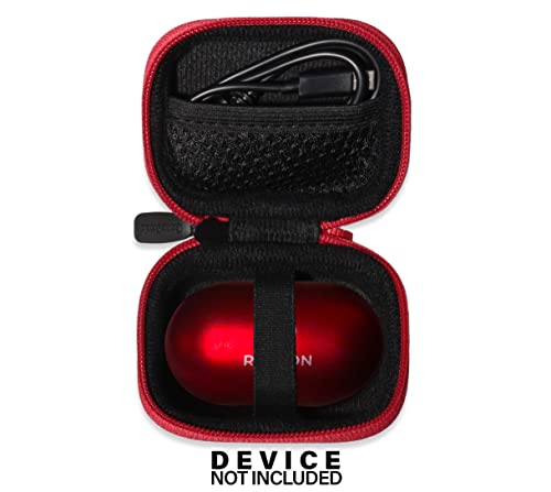Case for Raycon Everyday Earbuds (2024 Edition) - in-Ear Buds, Raycon Fitness Earbuds (Red) - color: Red