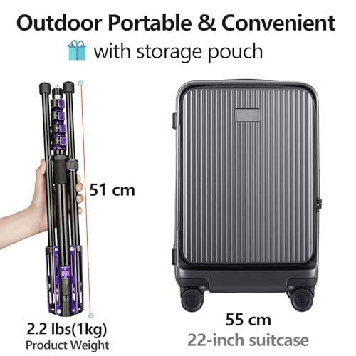 FreeSea MT-Zero Aluminum Photography Light Stand, Mini Portable Tripod