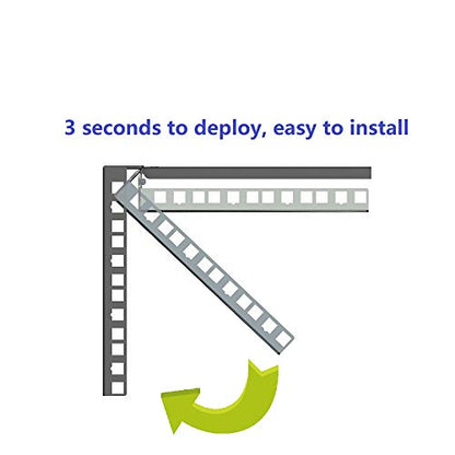 1U 19 Inches Steel Wall Mountable Simple Vertical Rack | Networking Equipment Rack Including Hardware for Assembly (1U) - size: 1U