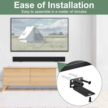 Wall Mount Bracket For Bose WB-300 SoundTouch 300 Soundbar 500 Soundbar 700 Speaker Black New