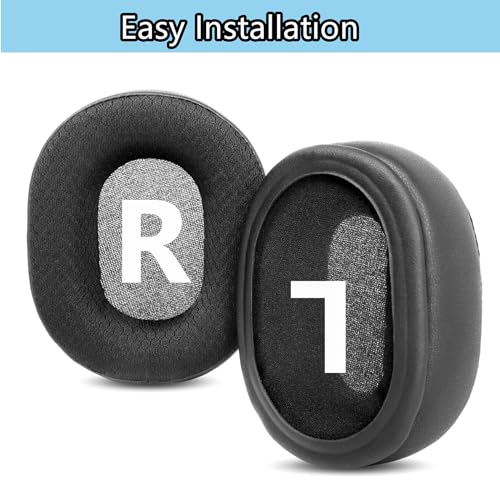 Ear Force Stealth 700 Cooling Gel Earpads Replacement Compatible with Turtle Beach Ear Force Stealth 700, 450, 420X, 600, 500P, PX3,PX5,X12,Ear Force XO Seven Gaming Headset Ear Pads Cushions Black