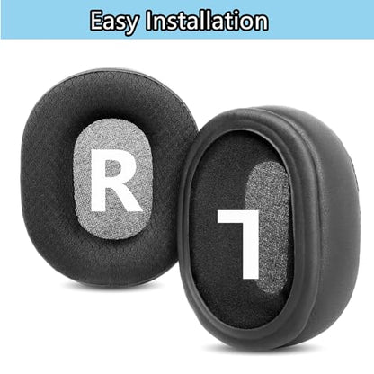 Ear Force Stealth 700 Cooling Gel Earpads Replacement Compatible with Turtle Beach Ear Force Stealth 700, 450, 420X, 600, 500P, PX3,PX5,X12,Ear Force XO Seven Gaming Headset Ear Pads Cushions Black
