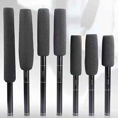 custom microphone cover Windshield foam cover microphone isolation shield Anchor Interview Headphones Windproof (lengthen) - size: lengthen