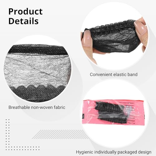 800 Pcs Non-Woven Microphone Windscreens, Disposable Protective Covers, Individually Wrapped Mic Caps for Karaoke, Studio, and Live Performances