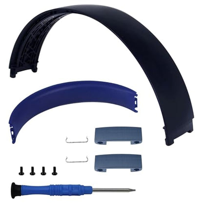 Headband & Hinge & Cushion Pad for Beats Studio Pro Headphone,Navy | Durable Replacement Headband,Studio Pro Parts Accessories Repair Kit Set ,As Same As The OEM - color: Navy
