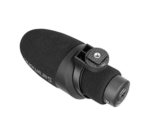 Saramonic Shotgun Microphone for DSLR, Mirrorless, Video Cameras, Smartphones & Tablets (CamMic) | Video Cameras, Mirrorless, Smartphones & Tablets (CamMic)