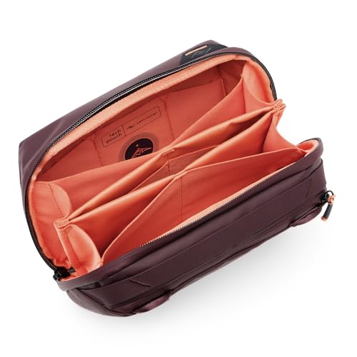 Peak Design Tech Pouch, Eclipse, Electronics Organizer for Travel or Everyday Carry, Origami-Style Storage, Cable Pass-Through, Weatherproof Recycled Nylon, Gear Carry Bag for Men and Women - color: Eclipse, size: Regular