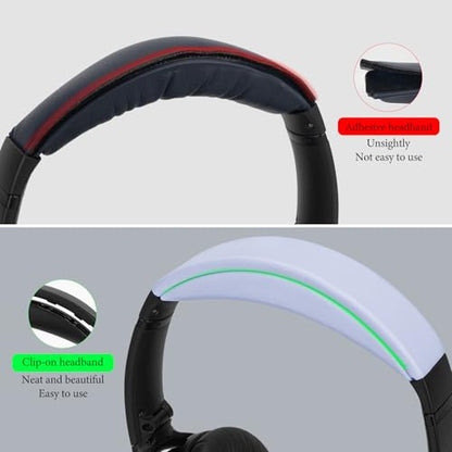 Geekria Headband Pad Compatible with Bose QuietComfort 35 ii Gaming, QC35II/ QC35/ QC45/ QCSE Headphones Replacement Band Repair Part (Light Blue) - color: Light Blue