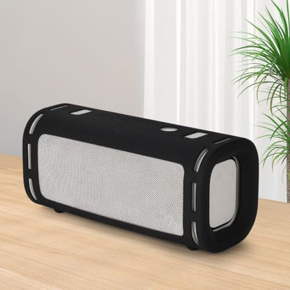 Silicone Case for Sony ULT Field 5 Speaker, Shockproof Cover | Precision fit for Sony ULT Field 5 speaker, shockproof silicone sleeve, non-slip grip, easy-clean, lightweight. - color: Black