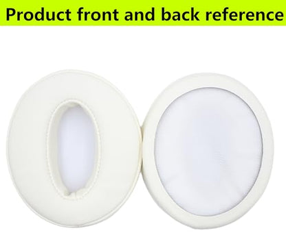 Replacement Ear Pads Compatible with Sennheiser HD4.50 White | for Sennheiser HD4.50BT/HD4.50BTNC/HD4.50SE/HD4.40/HD4.30G/HD4.20S/HD458BT/HD450/HD450BT/HD400S/HD350BT headphones - color: Milky White