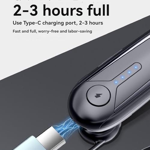 Bluetooth Headset, Single-Ear Wireless Earpiece