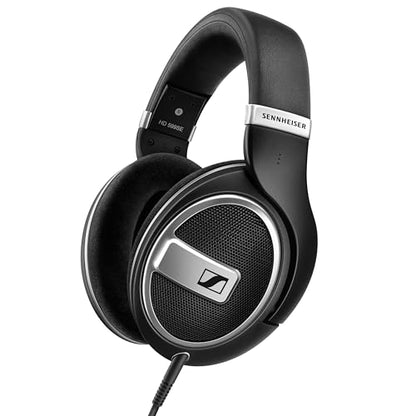 Sennheiser HD 599 SE Open-Back Wired Headphones,Comfortable Fit, Black | Premium Design, Balanced Audio, Comfortable Fit, Wired for Music - style: HD 599 SE