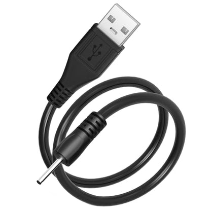 PChero USB to DC 2.0mm Charger Charging Cable for Mini S530 Smallest Invisible Wireless Bluetooth Earbuds Earphones Headphones Headset and Bluetooth Shower Speaker | for Mini S530 Smallest Invisible Wireless Bluetooth Earbuds Earphones Headphones Headset