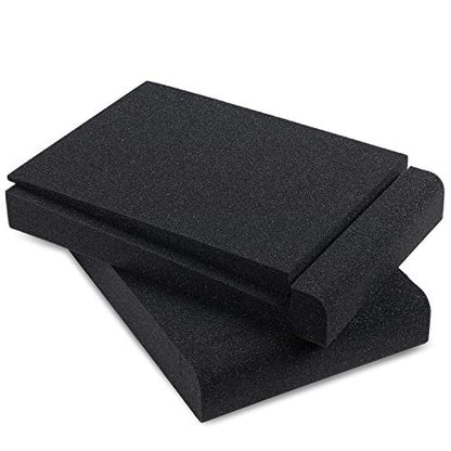 Sound Addicted - Studio Monitor Isolation Pads for 5 Inch Monitors, Pair of Two High Density Acoustic Foam which Fits Most Speaker Stands | SMPad 5 - size: for 5'' Speakers