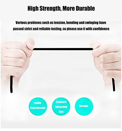 Headphones Extension Cable Cord Line 3.5mm Audio Splitter Wire,3.5mm Male to Female Replacement Stereo Audio Cable Aux Extension Cords Compatible with Bose QuietComfort QC45 QC35II QC35 QC25 QC15- 4FT - size: 1.2m