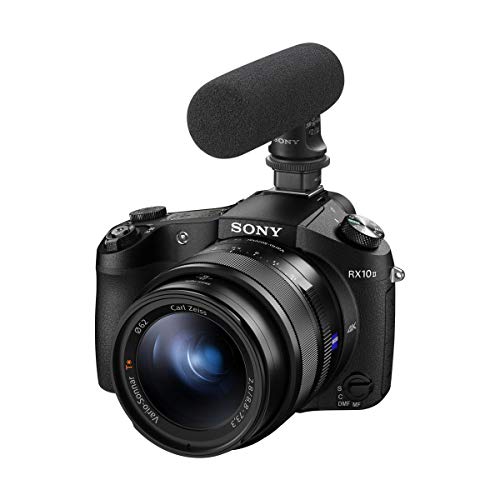 Sony ECMGZ1M Gun / Zoom Microphone (Black) | Mode records audio level corresponding to length, Mic, Mode records super directional