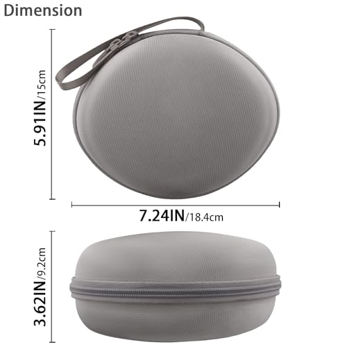 for Beats Studio Pro/Studio3/Solo4/Solo3 Headphones Hard Case, Sandstone - color: Sandstone Case