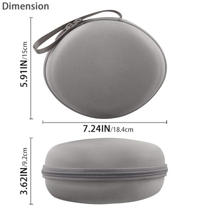 for Beats Studio Pro/Studio3/Solo4/Solo3 Headphones Hard Case, Sandstone - color: Sandstone Case