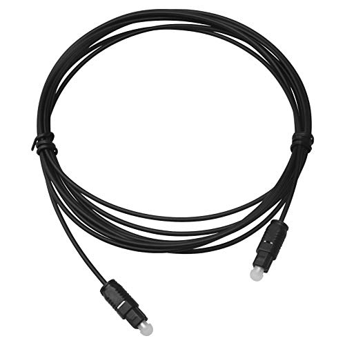 NTQinParts 6FT Digital Fiber Optical Audio Toslink Cable for ZVOX AccuVoice AV100 AV102 AV110 AV157 Dialogue Clarifying Sound Bar System