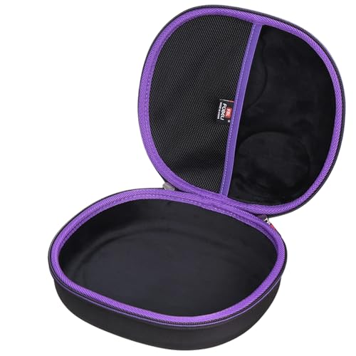 FBLFOBELI Hard Headphone Storage Case for Silensys E7 / PurelySound E7 / MOVSSOU E7 / COWIN E7 / Tapela E7 / Audonia E7 Active Noise Cancelling Bluetooth Headphones (Case Only) (Purple) - color: Purple