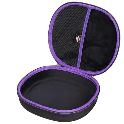 FBLFOBELI Hard Headphone Storage Case for Silensys E7 / PurelySound E7 / MOVSSOU E7 / COWIN E7 / Tapela E7 / Audonia E7 Active Noise Cancelling Bluetooth Headphones (Case Only) (Purple) - color: Purple