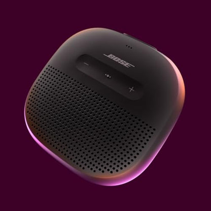Bose SoundLink Micro Bluetooth Speaker: Small Portable Waterproof Speaker with Microphone, Black - color: Black