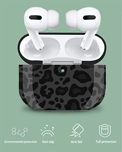 Cute Airpods 5/4 Gen Case Hard Cover Girl Women 2026/2024 - Black/G Leopard - color: Black/Grey Leopard, size: For Airpods 4/5