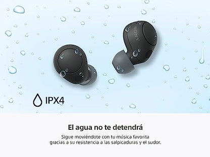 Sony WF-C700N Wireless Noise-Canceling Earbuds - Bluetooth Hi-Fi Earphones with 35-Hour Battery, Water-Resistant Design, Touch Controls for Calls and Music - Premium Audio Experience, Black