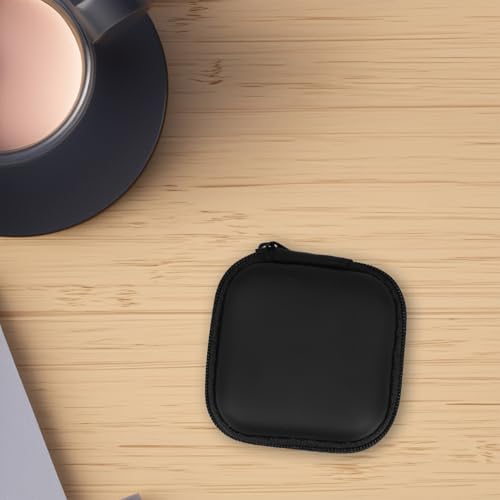 STOBOK Mini Eva Headphones Storage Box Earphone Pouch for Boys and Girls Headphones Case Earbud Case for Wired Earbuds Earphone Pouch