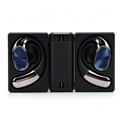Dpofirs Bluetooth Earbuds Wireless for Running Workout Gym (Black) - color: Black