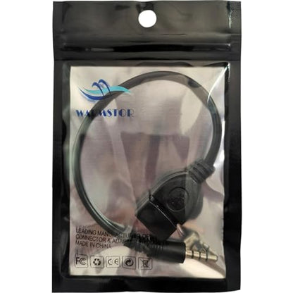 3.5mm (1/8 inch) AUX Audio Plug Male to USB 2.0 Female OTG Adapter Converter Cable for Playing Music with U-Disk in Your Car