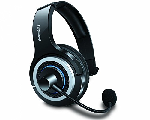 dreamGEAR-PS4 Prime Solo Single Ear Wired Gaming Headset - Echo Free Boom Mic and Inline Volume/Mute Controls