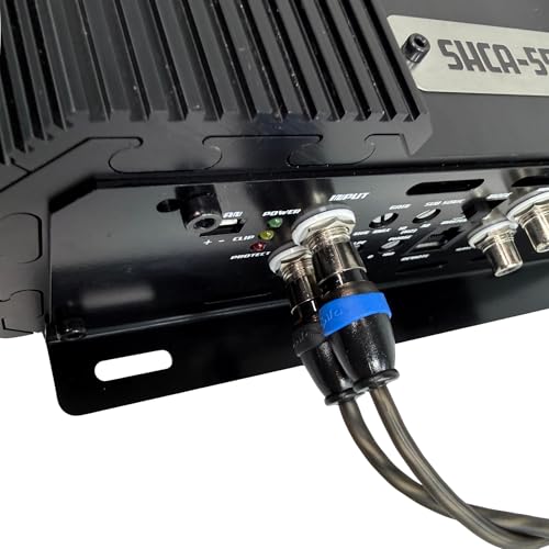 Sky High Car Audio 2 Channel Twisted 9 ft RCA Cables Coated 9' OFC - size: 9 Feet