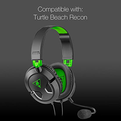 Foam Microphone Windscreens Covers 2 Pack I Compatible Gaming Headphones Mic - Turtle Beach Recon, Elite Pro, Sades SA708, Logitech Prodigy, Kotion G2000 by Global Teck - color: 2-Pack (Black)